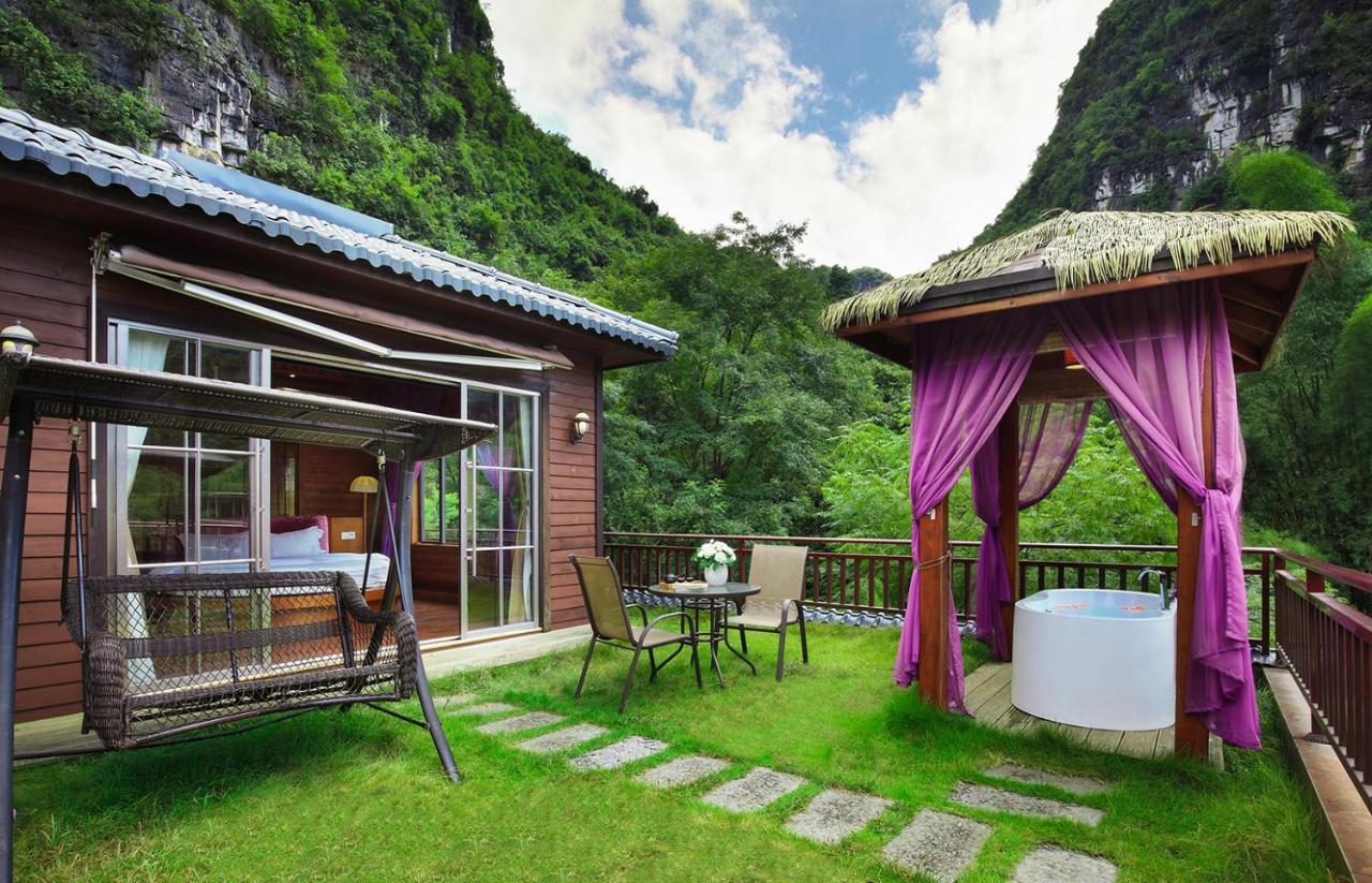 Blue Sky Hotel Yangshuo Exterior foto